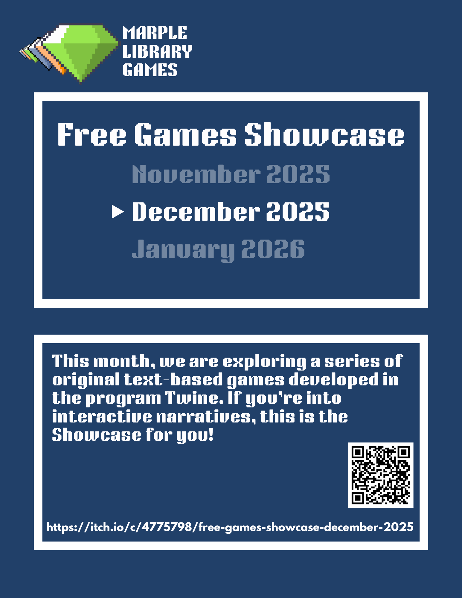 Free Games Showcase December 2025